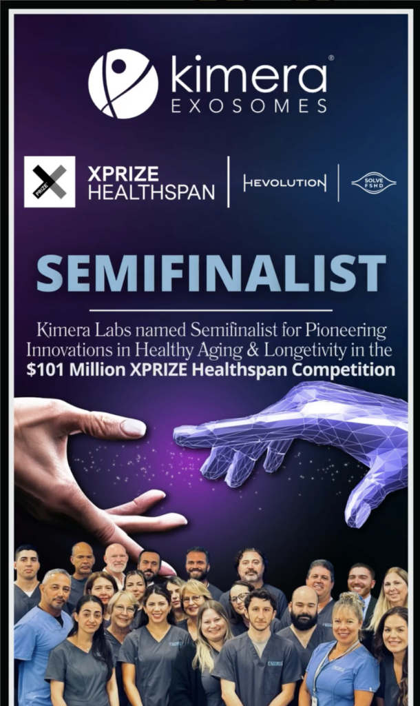 Kimera Labs XPRIZE Healthspan Semifinalist